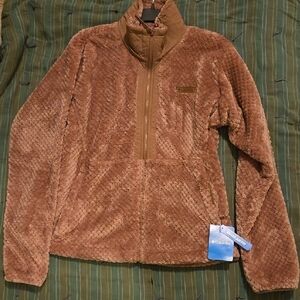 Columbia Women's Tan Fleece Jacket